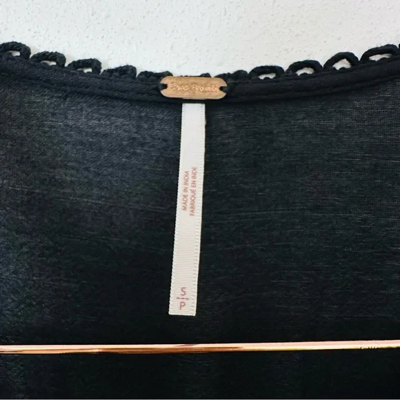 Free People Flora Embroidered Floral Midi Dress Boho - Picture 11 of 14